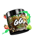 Gamersupps caffeine free, Guacamole gamer fart 9000, tub, product with fruit and berries