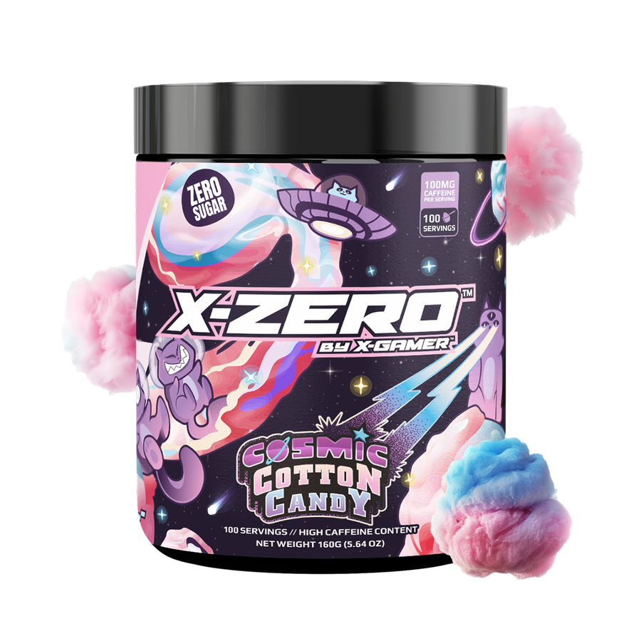 X-Zero Cosmic Cotton Candy (160g/100 portioner)