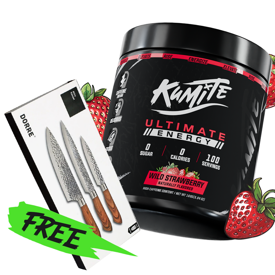 Kumite Energy - Wild Strawberry (100 portioner)