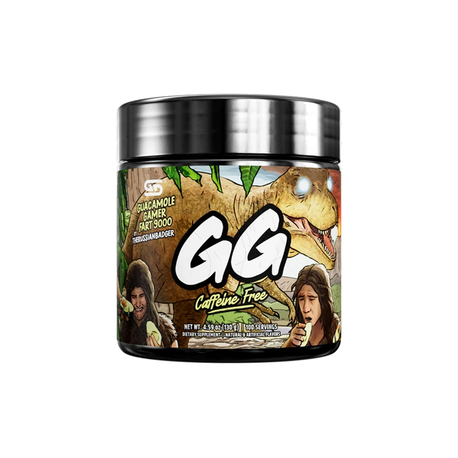 Gamersupps caffeine free, Guacamole gamer fart 9000, tub,  product front