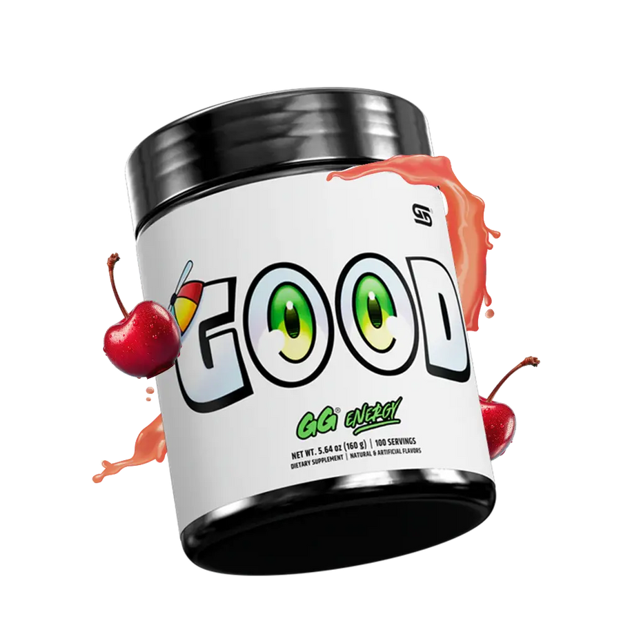 Gamersupps energy, Good, tub,  product with berries