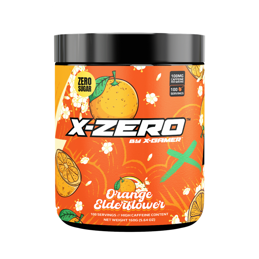 X-Zero Orange Elderflower (160g/100 portioner)