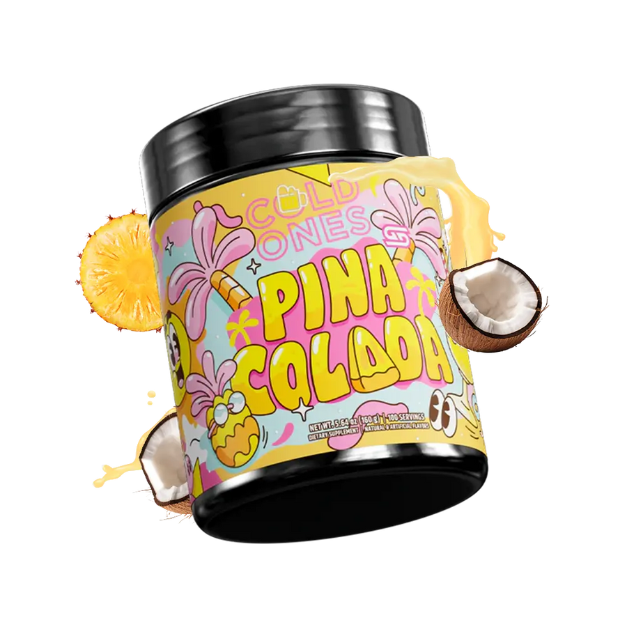 Gamersupps Energy, Pina Colada, tub,  product front with flavours