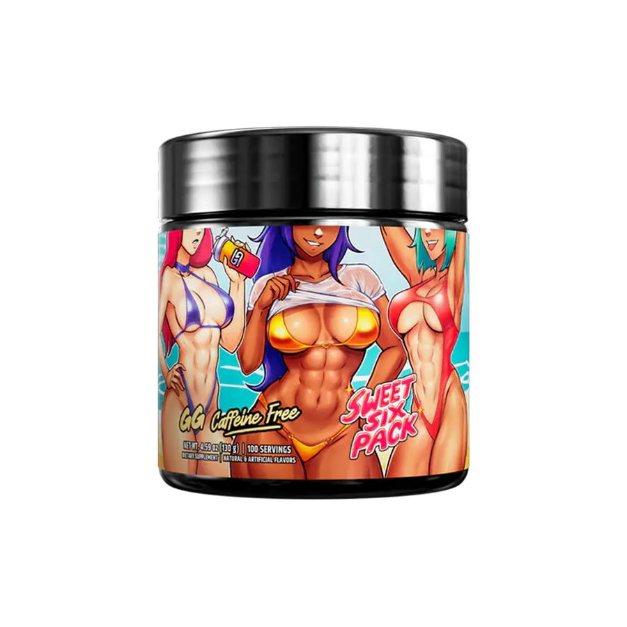 GamerSupps - Sweet Six Pack Koffeinfri (100 portioner)