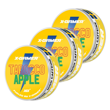 X-Gamer - Tarocco Apple Koffein Prillor (3x)