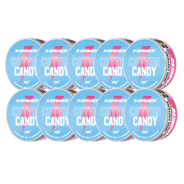 X-Gamer - Cotton Candy Koffeinsnus (10x)