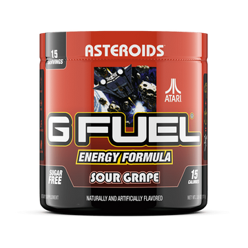 G FUEL energy, Atari Asteroids, tub,  product front