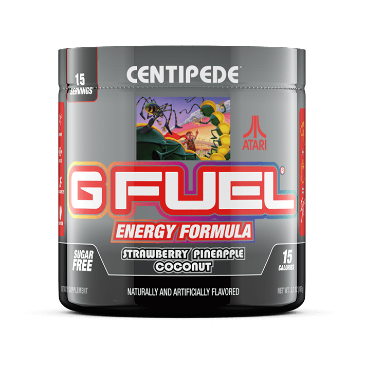 G FUEL energy, Atari Centipede, tub,  product front