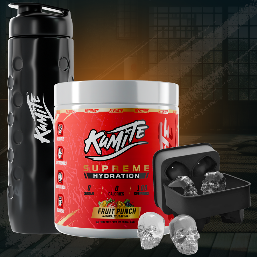 DEAL - Kumite Hydration Fruit Punch + Free ice tray & Black Bottle