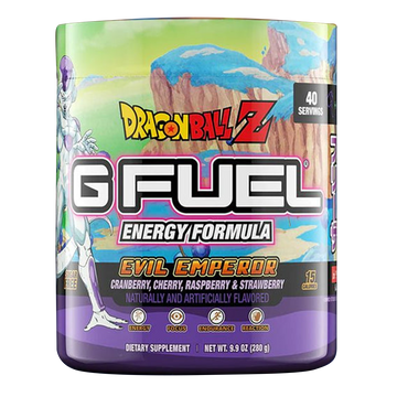 G FUEL energy, Evil emperor, Dragonball Z, tub,  product front