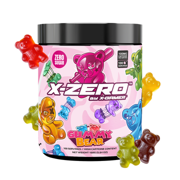 X-Zero Gummy Bears (160g/100 portioner)