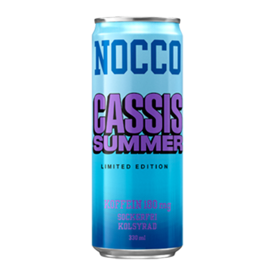 Front image of Nocco can Cassis Summer