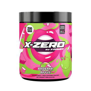 X-Zero Rhubarb Apple (160g/100 servings)