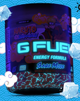 G FUEL Energy, Naruto, Sage mode, Black light edition, tub, product front with matching background