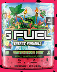 G FUEL Energy, Watermelon mint, tub, product front with matching background