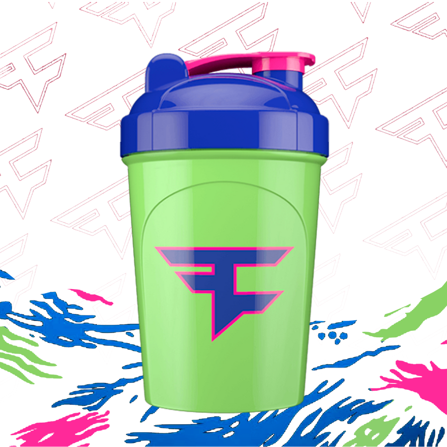 G FUEL shaker, 473 ml, Brain wave, product backside with matching background