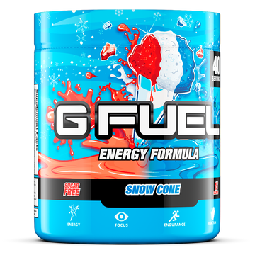 G FUEL Energy, Snow cone, tub,  product front