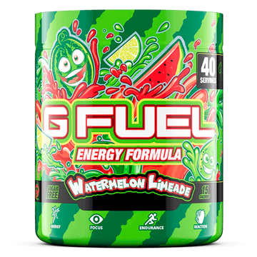 G FUEL Energy, Watermelon Limeade, tub,  product front