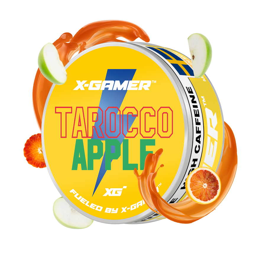 X-Gamer - Tarocco Apple Koffeinsnus