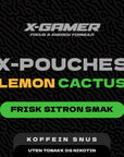 X-Gamer - Lemon Cactus Koffeinsnus