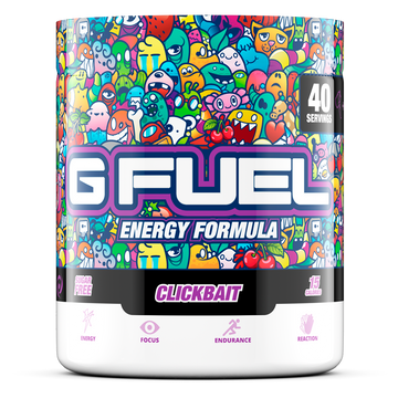 G FUEL energy, Clickbait, tub,  product front