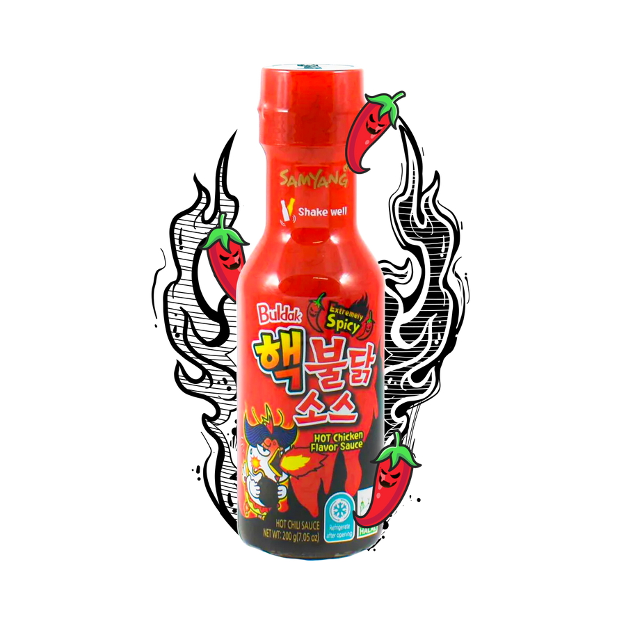 SAMYANG BULDAK HOT CHICKEN EXTREMELY SPICY CHILI SAUCE 200g